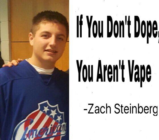 FrankieTripi716's tweet photo. @TheZStein13 Happy Birthday you nerd. Keep vaping. #NeverStopVaping https://t.co/E6pB4RQfiT