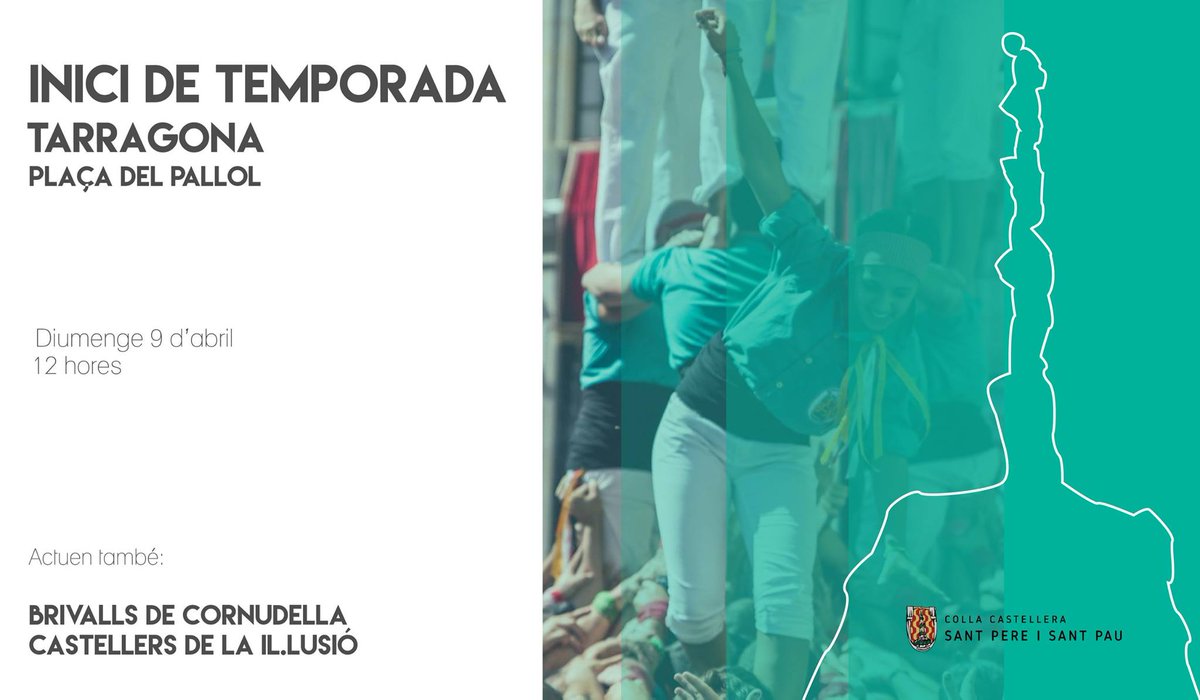 CCSPISP's tweet photo. Tot el cap de setmana solidari que tenim per endavant!! #Tarragona #Temporada27 #27x01 https://t.co/48fMtCq85N