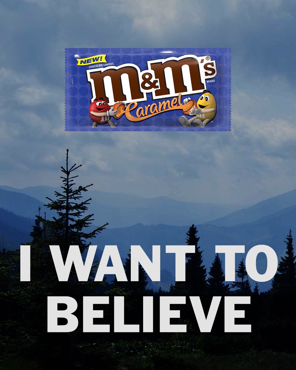 M&M'S on X: They do existComing May 2017 #NationalCaramelDay  #JustWaitOnIt  / X
