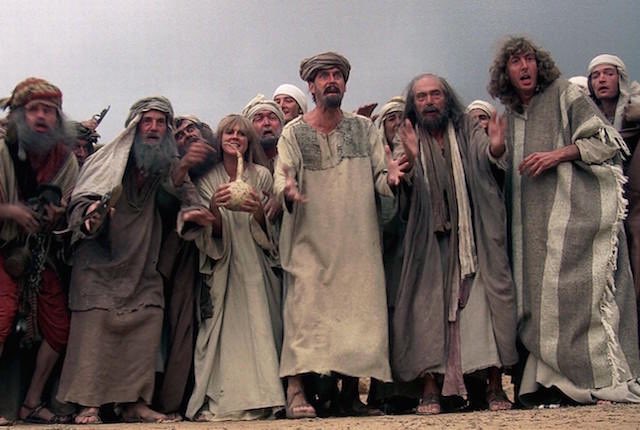 LeighFilm's tweet photo. Leigh Film and @StMarysLeigh are making history on Friday 7th April by screening the epic comedy 
Life of Brian in Leigh Parish Church https://t.co/Q2xdvtsmIb