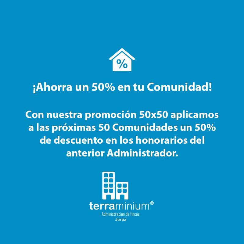 TerraminiumJ's tweet photo. ¡No lo olvides! Continuamos con nuestra promoción: 50% de descuento en las próximas 50 Comunidades. https://t.co/Hn7M0ana1I