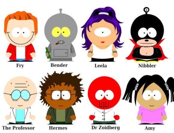 EvanBetterGames's tweet photo. #SouthPark #Futurama https://t.co/NNoWvM4lNI