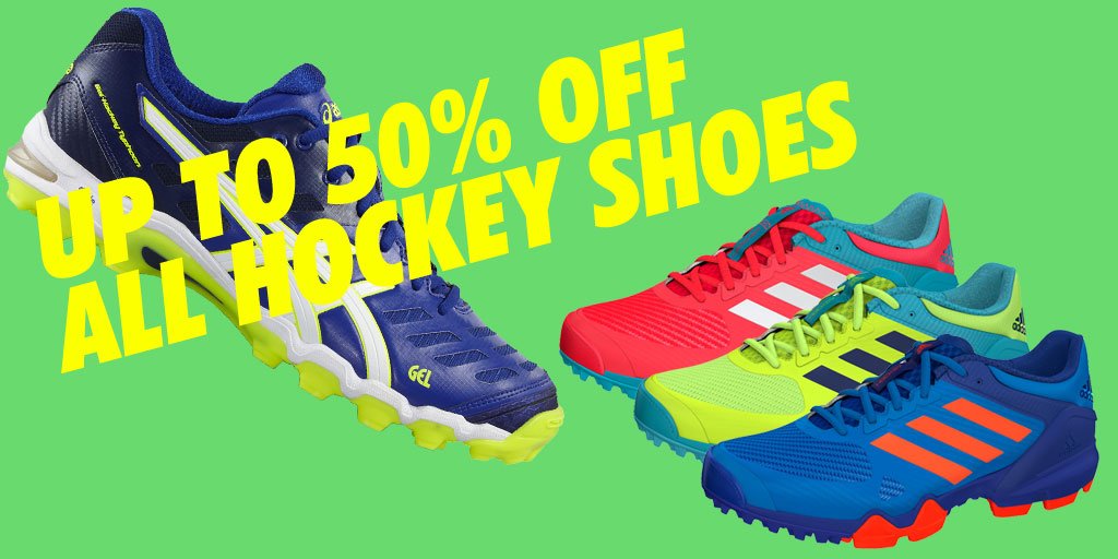 Up to 50% off all hockey shoes in our Spring Clearance sale gilmoursports.com/hockey-shoes