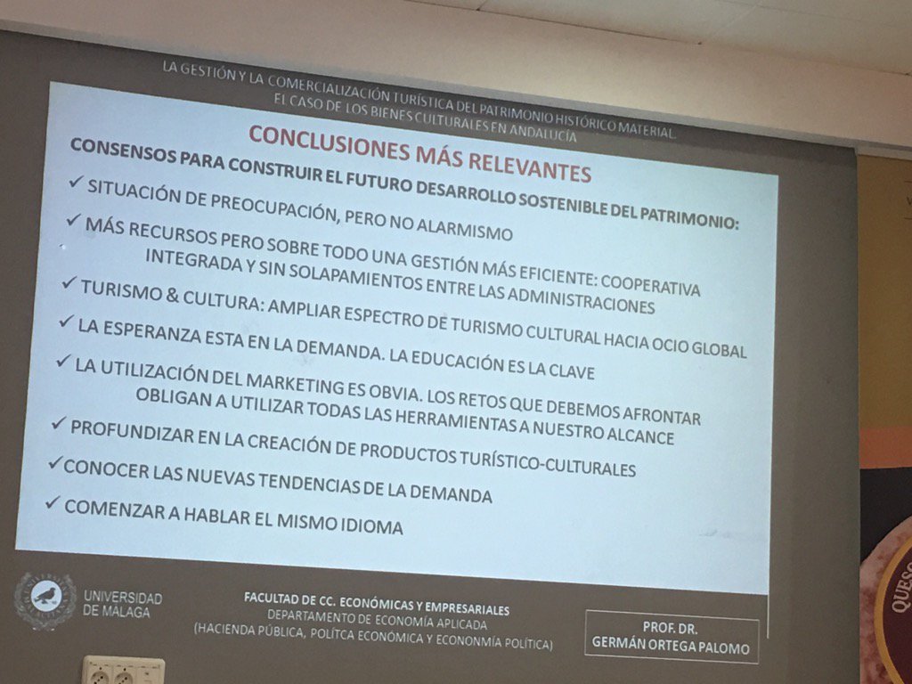 eventosfera's tweet photo. Conclusiones sobre la gestión del #patrimonio histórico por @Ociolab en #DestinoMedinaSidonia https://t.co/qp7ijt41cG