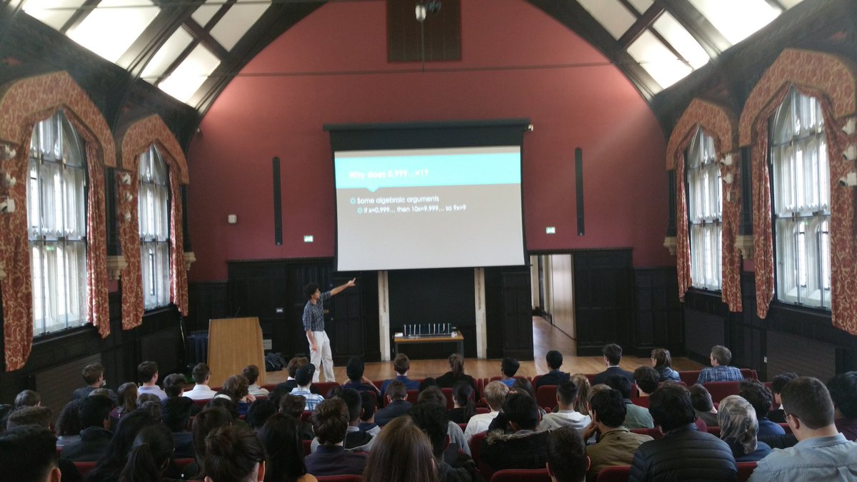 SJC_Admissions's tweet image. Imaginary numbers and #zenosparadox at our #stem day for prospective applicants #cambstudy #exploreyoursubject