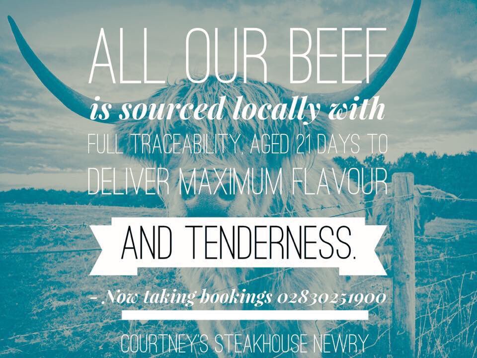 CourtneysSteak's tweet photo. Our beef is sourced locally with full traceability, aged 21 days to deliver maximum flavour and tenderness. #SupportLocal #Thefarmtotheplate https://t.co/k9nb9nm0WH