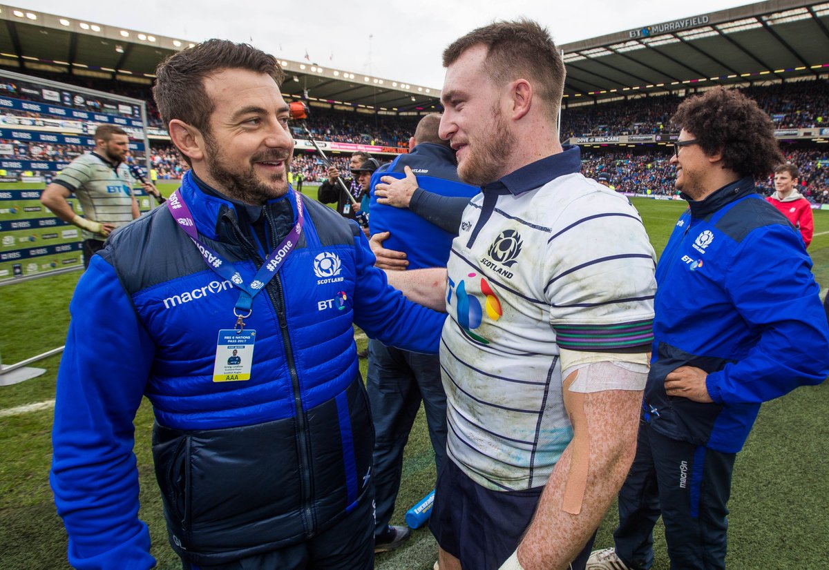 SixNationsRugby's tweet photo. Scotland captain Greig Laidlaw is nearing a return to action https://t.co/ik0MnupUb9 https://t.co/Y1QnpAljde