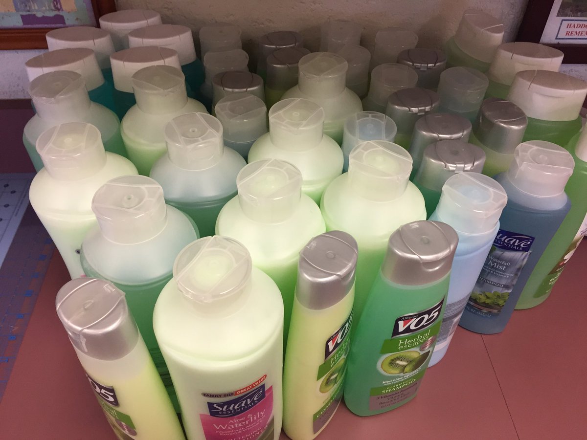 1220_gov's tweet image. .@HaddonfieldMS Collecting GREEN shampoo for #mothersmatterbaskets #peerleaders #doinggood