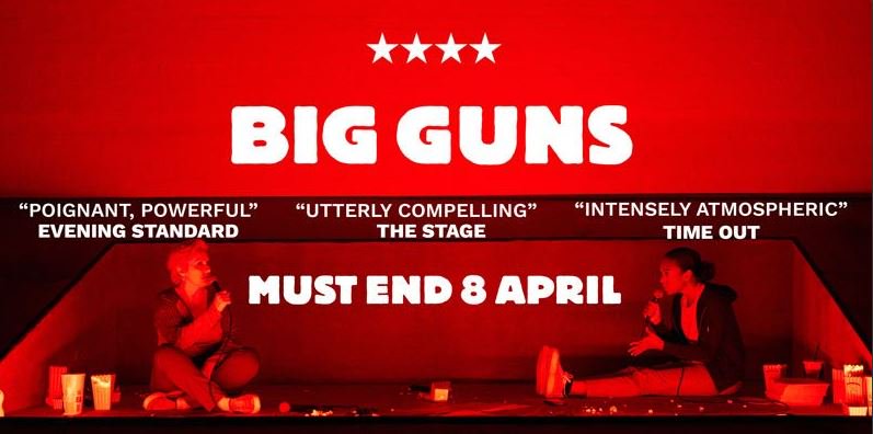GateTheatre's tweet photo. See @ninasegal's #BigGuns before it ends this Saturday at the @YardTheatre! https://t.co/QJyDDgfvEi #GateRecommends https://t.co/4jhACQFuza