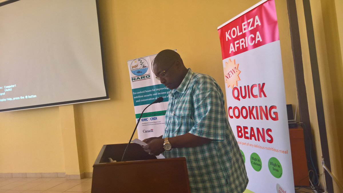 PreCookedBeans's tweet photo. Precooked bean launch, time to reflect by key speakers @_PABRA @kalromkulima @narouganda @CIAT_ @IDRC_AFRIQUE @ACIARAustralia @Nacrri_ug https://t.co/KrP1lk38o3