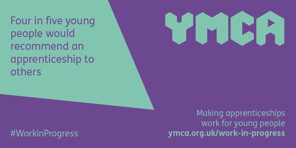 80% of young people would recommend an apprenticeship to others #WorkinProgress