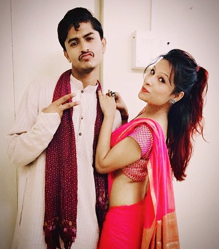 kesariee_1's tweet photo. #backstage #fun #lastdayplay #worldtheaterday #backtoback #3plays #missyouguys #hindiplay https://t.co/AAK9wqgREF