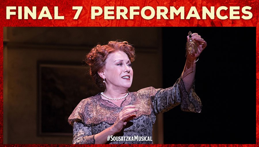 Final 7 performances! Hurry and get your tickets now: bit.ly/Sousatzka #SousatzkaMusical