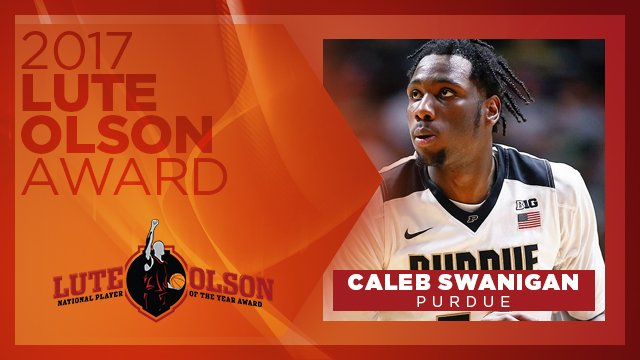BoilerBall's tweet photo. #Purdue's Caleb Swanigan was named the National POY by @collegeinsider. 

2nd POY he has won this year. Basketball Times the other. https://t.co/lyREIFGlCQ