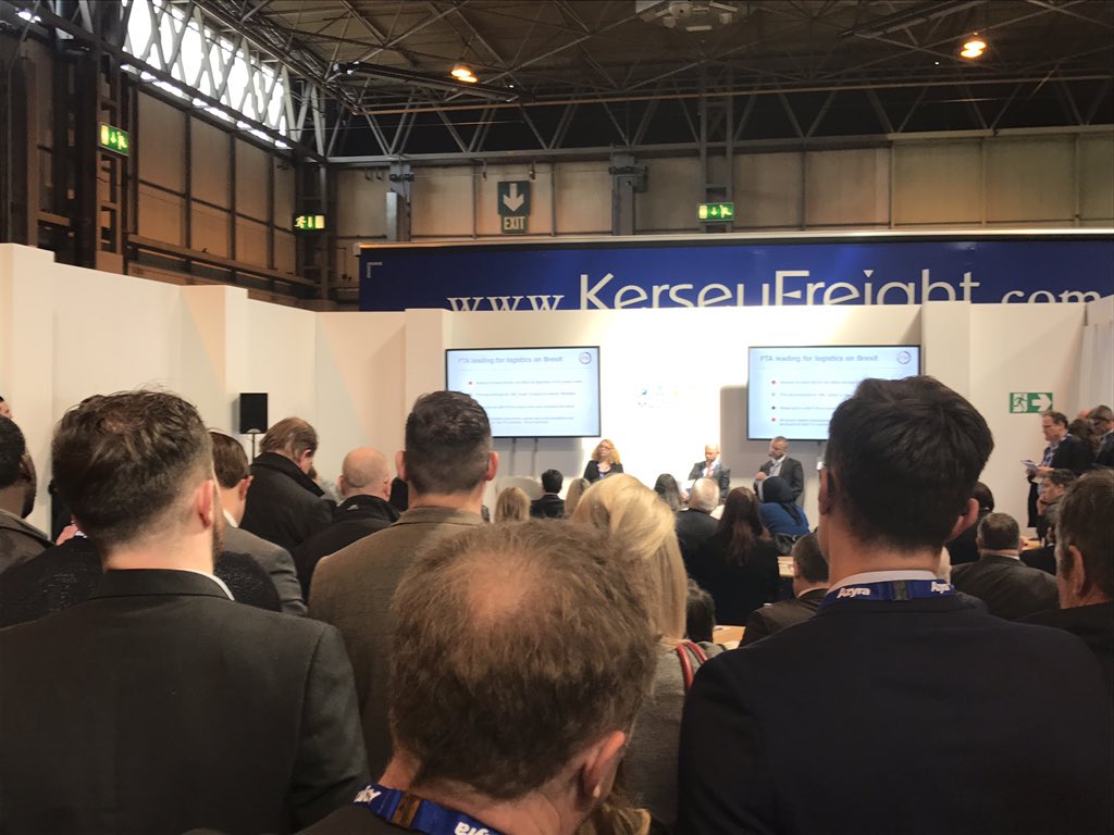 Brexit masterclass at Multi Modal in Birmingham with the UK Logistics community: please dont change anything!
