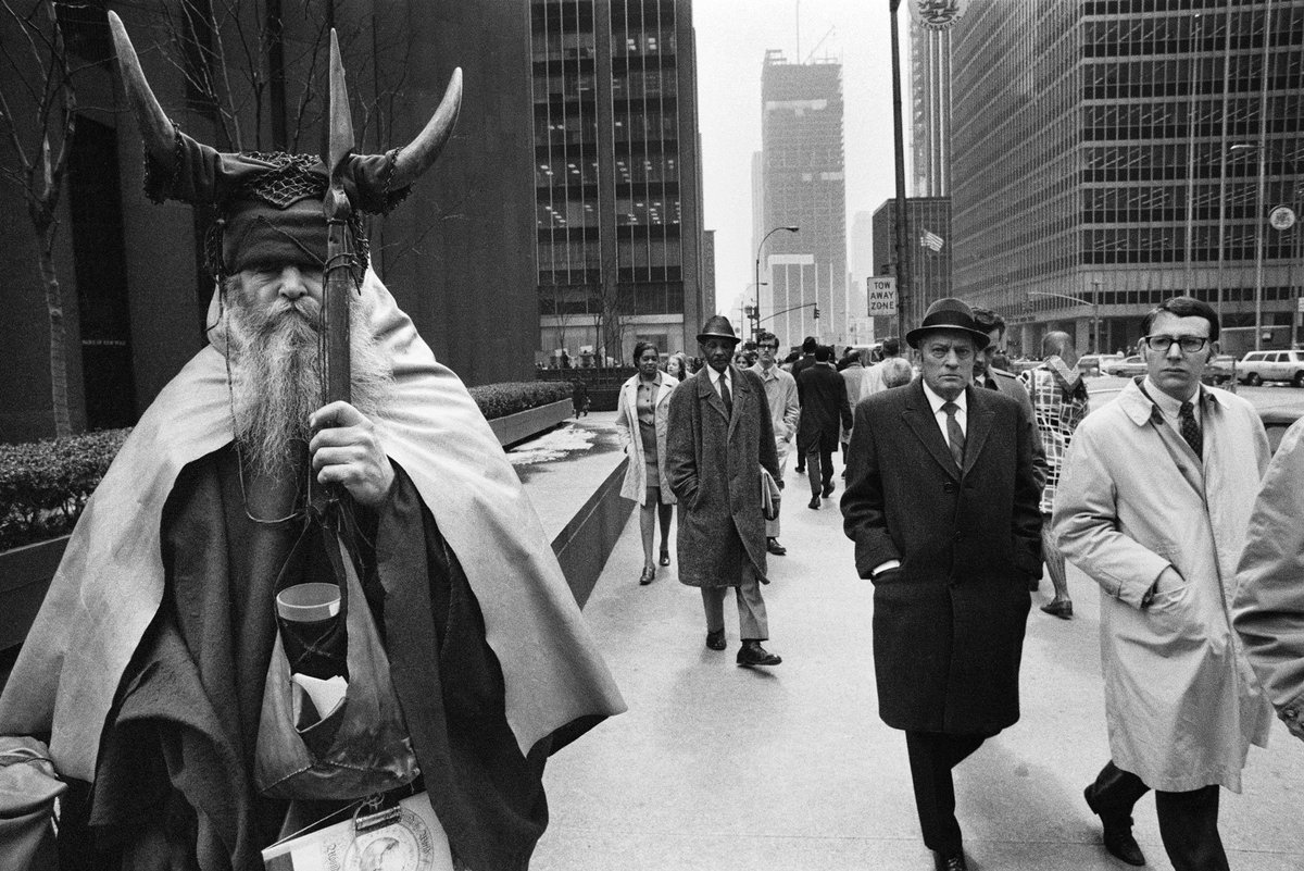 HUCKmagazine's tweet photo. Meet Moondog: The blind NYC vagabond who became the stuff of urban legend https://t.co/l9LsEy8IVm #Huck58 https://t.co/nhsDKYzO3V