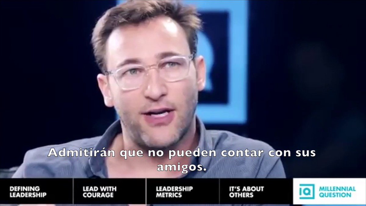 tiching's tweet photo. ¿Cómo afectan las tecnologías en las relaciones? Interesante reflexión de @simonsinek sobre los #millennials: https://t.co/sg5WbVu07X https://t.co/KTRr0FEjvh