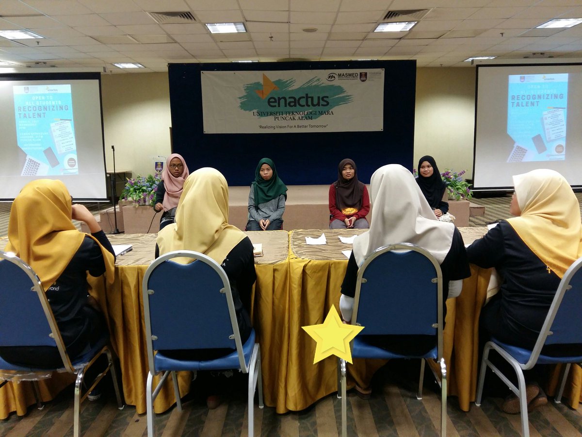 enactuspalam's tweet photo. [Recognizing Talent]
Now happening! Interview session.
#EnactusPalam #UitmPalam #WeAllWin https://t.co/dyaxvLvH9I