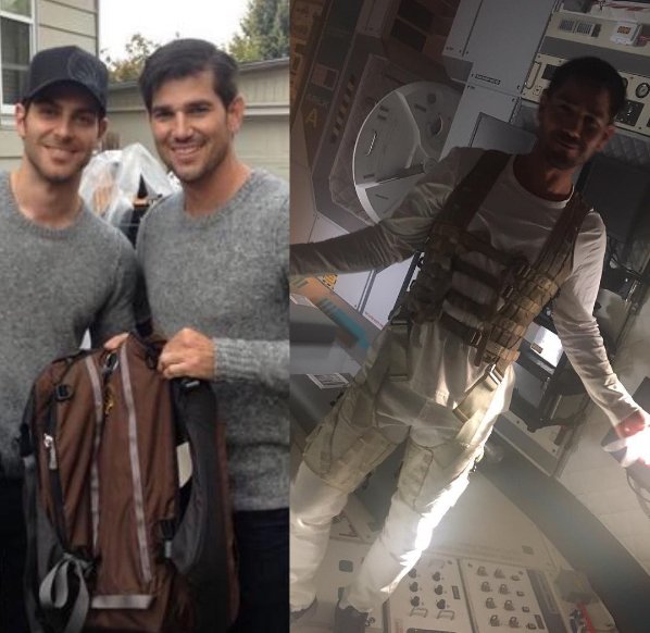 David Giuntoli's stunt double, Brian Collins #bts #MissionControl #CBS #pilot Photo: D.Giuntoli