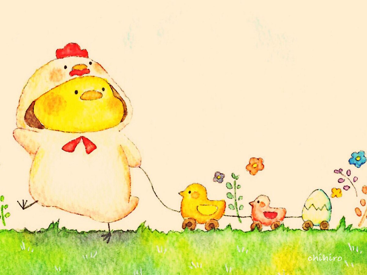 ちひろ 4月なのでフォロワーさんに自己紹介しようぜ ひよこのぴすけを中心にイラスト描いたり ハンドメイドしたりしてます ぴすけグッズはイベントやminneで販売したり Lineスタンプも出てます
