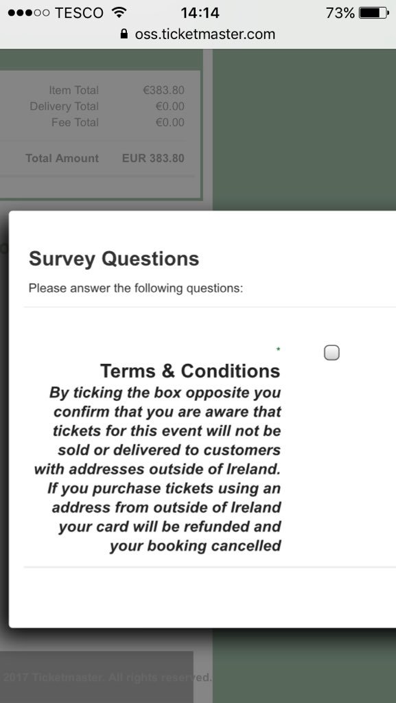 PaddyFarrell15's tweet photo. @TicketmasterCS  https://t.co/kn0pV5Qe30