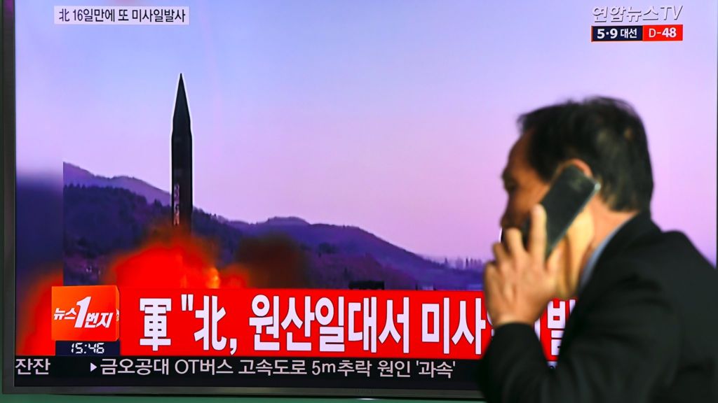 MediaChatNET's tweet image. North Korean missile fired ahead of US-China summit - mediachat.net/north-korean-m…