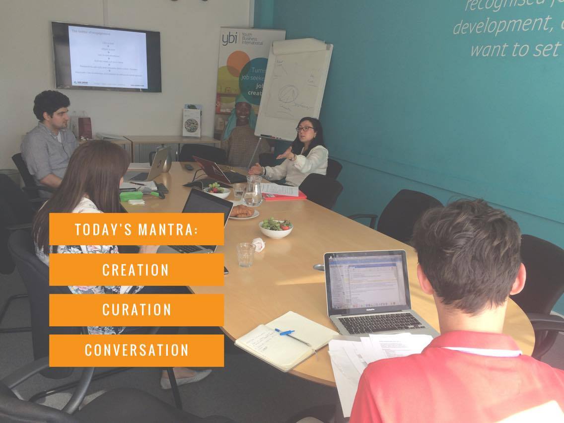 YouthBizInt's tweet photo. How to use #digital comms &amp; impact more young entrepreneurs. Getting #skillstosucceed from @zoeamar #YBICD https://t.co/LQ4dIybVcL