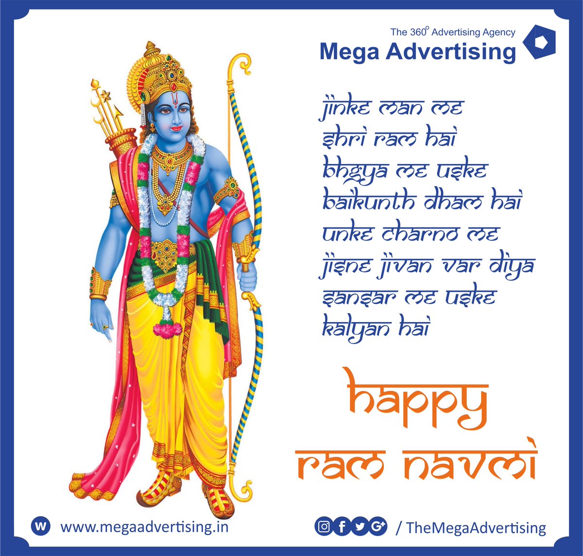 AdvertisingMega's tweet image. #RamNavmi
