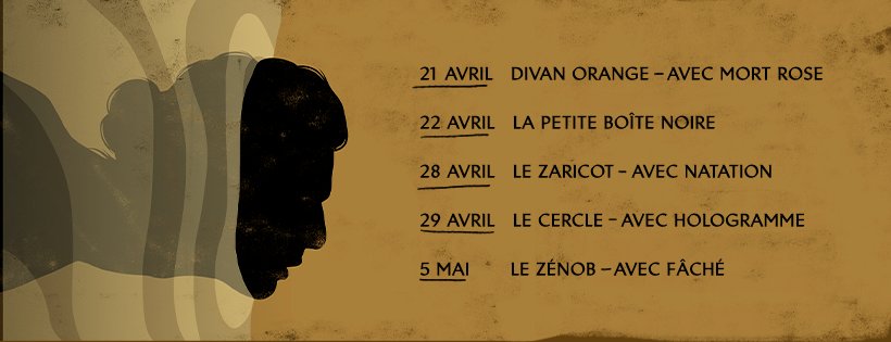 La tournée d’ <a href="/Anatole_LA/">Anatole</a> commence bientôt et on est déjà fébrile anatolequebec.bandcamp.com
