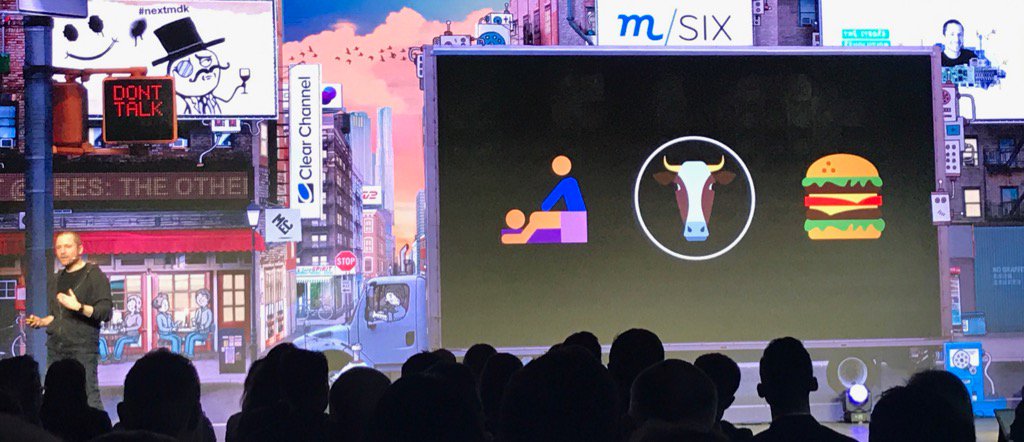 kres's tweet image. In this analogy you're the cow! #nextmdk