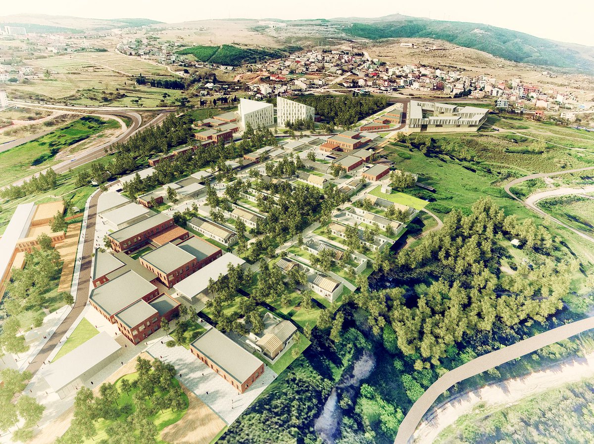 A proposal for Bandırma Park competition called "cluster park" by Plugofis is online now