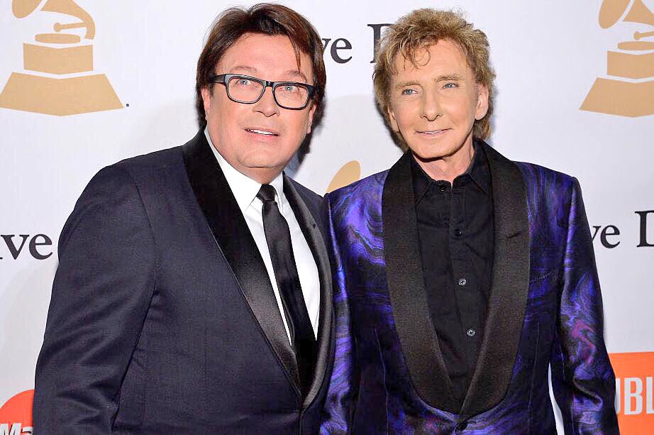 stonewalluk's tweet photo. We can't Cope(acabana) with how wonderful #BarryManilow and his husband look. We wish them long lasting love and happiness! #Manilow https://t.co/7OnLqClGQe