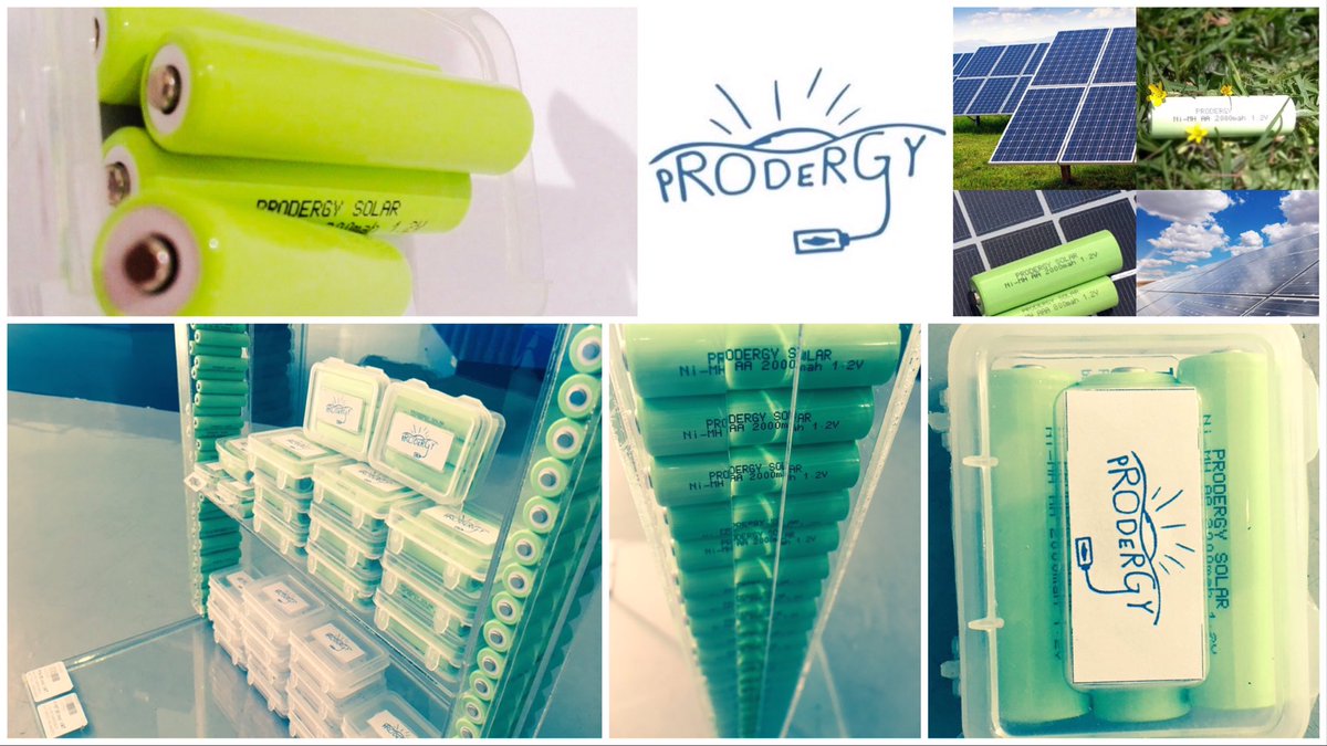 PRODERGYTECH's tweet photo. Green✅Rechargeable✅Great Value✅Solar Charged✅ Our #ProdergyBattery ticks all the boxes. #jointhesolarRevolution #buy1use1000 https://t.co/TuKsKmZ54I