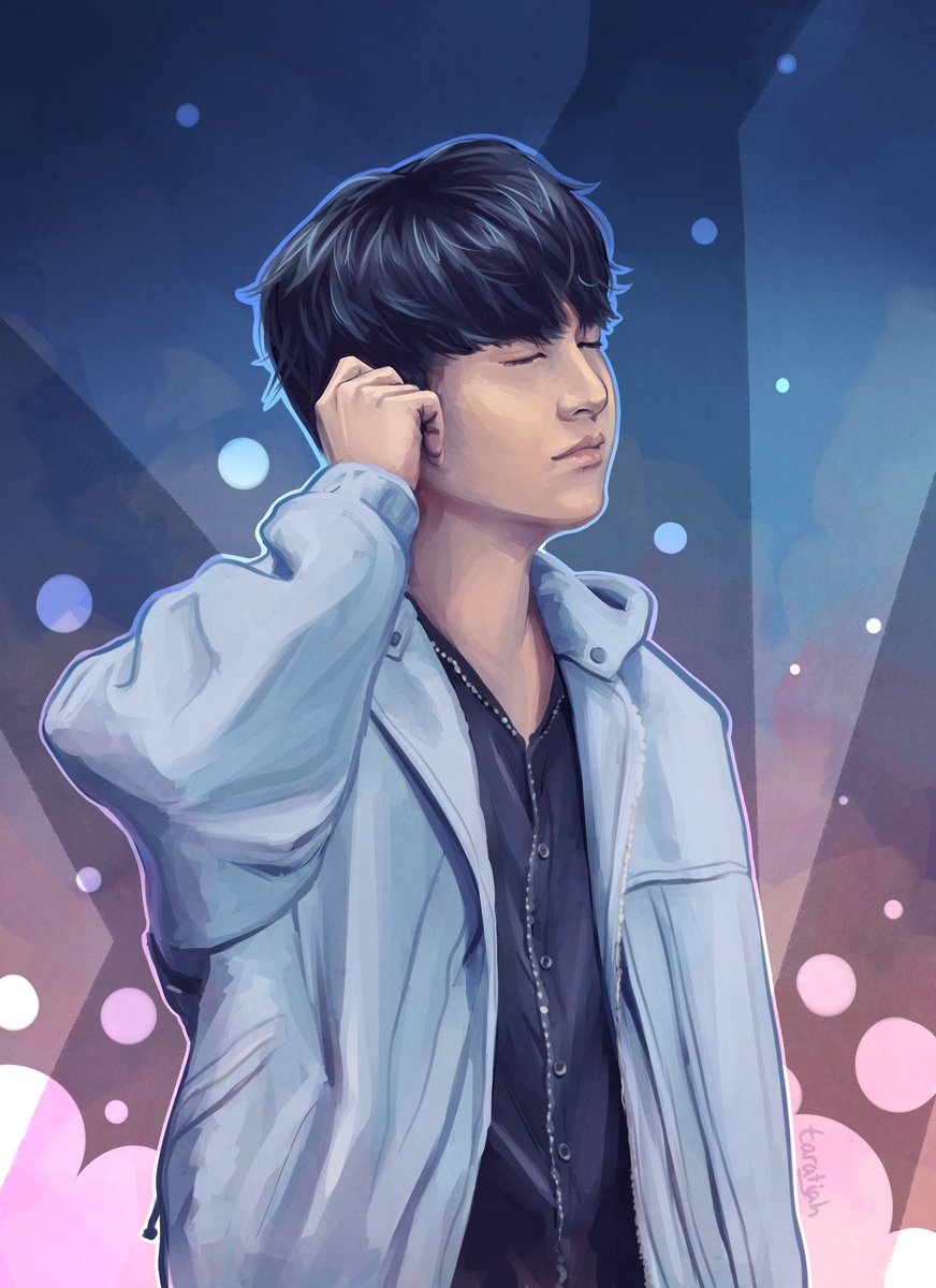 I wanted to try out some new things and I'm happy with the result ^0^ Here is Suga~ #bts