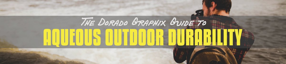 DoradoGraphix's tweet photo. What you need to know about Aqueous Outdoor Durability: Outdoor Durable isn’t just for Solvent, UV and Latex printer https://t.co/X5JzClBL5j https://t.co/uvfBTxs0tF