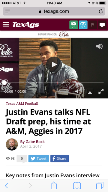 RolloInsurance's tweet image. Rollo Insurance is now a forum sponsor on #TexAgs...Anything to help Aggie Athletics! #gigem