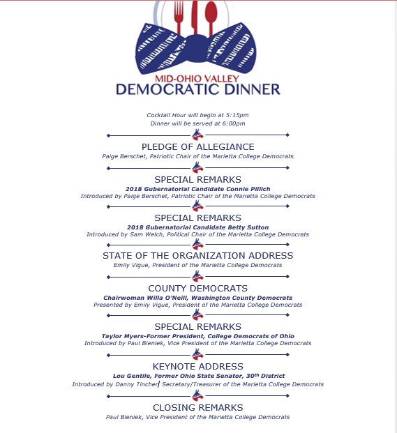 MCdemocrats's tweet photo. Agenda set for Saturday! Get your tickets today,sales end Friday@ 4PM. https://t.co/D3vyMrF5Bg  @ConniePillich @BettySutton @LouGentileOhio https://t.co/5BuTBJpZbr