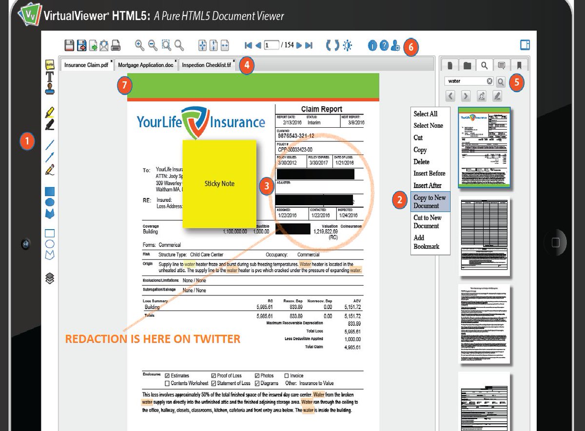 ECMINATORS's tweet photo. #Government, #Insurance &amp; #Banking to scrub away confidentiality through redaction on #processing #claims, #loan &amp; #mortgage applications. https://t.co/GTafPxfDxU