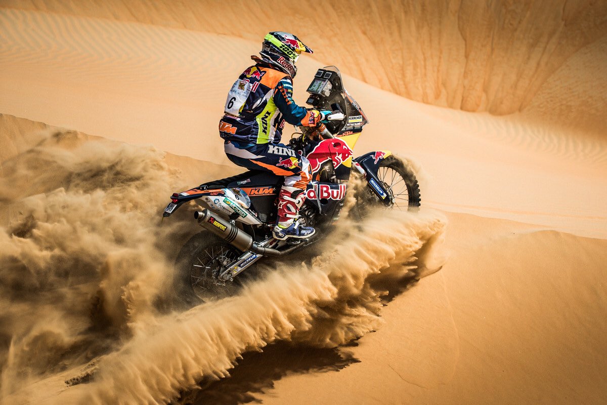 KTM_Racing's tweet photo. PICTURES Stage 4/5 @AD_DsrtChallnG 2017 with Walkner, Sunderland &amp; Meo on #KTM Media Library.
🖥 https://t.co/i9UawHFtve
📷 #MarcinKin https://t.co/0SiGLM2o2q
