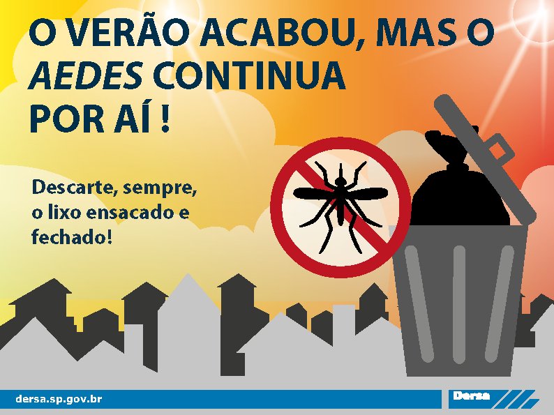 NovaTamoios's tweet photo. O Aedes se reproduz o ano inteiro.O verão acabou,mas os ovos do mosquito duram 450 dias. Se liga: não deixe água acumulada de jeito nenhum! https://t.co/jsDa2NJ7Jy