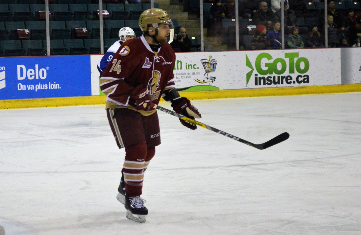 JonathanSigal's tweet photo. Following midseason trade to @ABTitan, @zmala27 thrives as two-way blueliner. My @NEHockeyJournal story: https://t.co/bzhEd2kjQJ https://t.co/ATwQRwm7rq