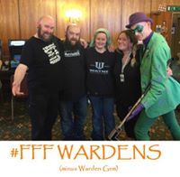 KVAAauthor's tweet image. 5 of the 6 admins that make up our horror group FANGS, FUR &amp;amp; FRIGHTS @BigBeardofLove @WkdJuggalo @spikeybwoy @BurtandAlice #FFFsquad