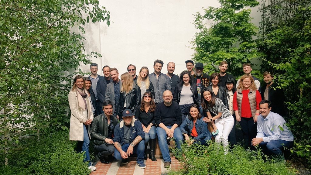 nienkeschipper's tweet photo. Adobe team and guests visiting@VasavaStudio Barcelona.  Tomorrow  #OFFF17 kicks-off! #AdobeOFFF17 https://t.co/JDHM9SvG94