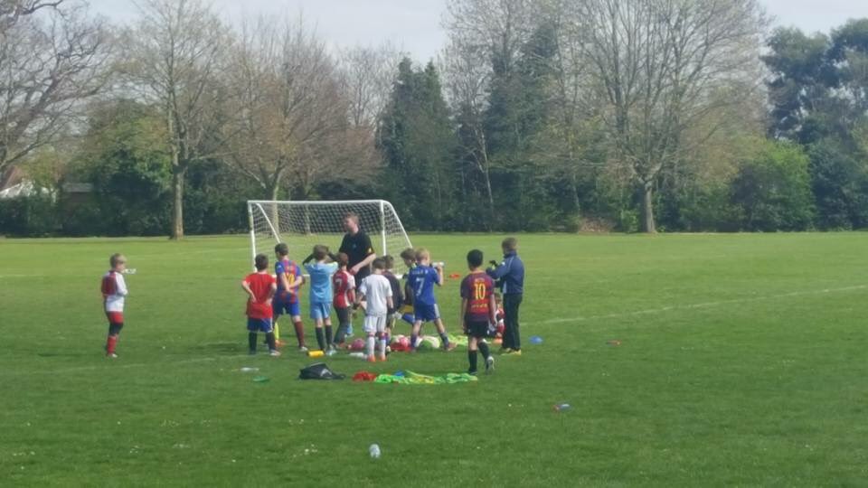 Theballschool's tweet image. A few more pics from today's Easter On The Ball Soccer School at Blakes Park! ⚽️⚽️