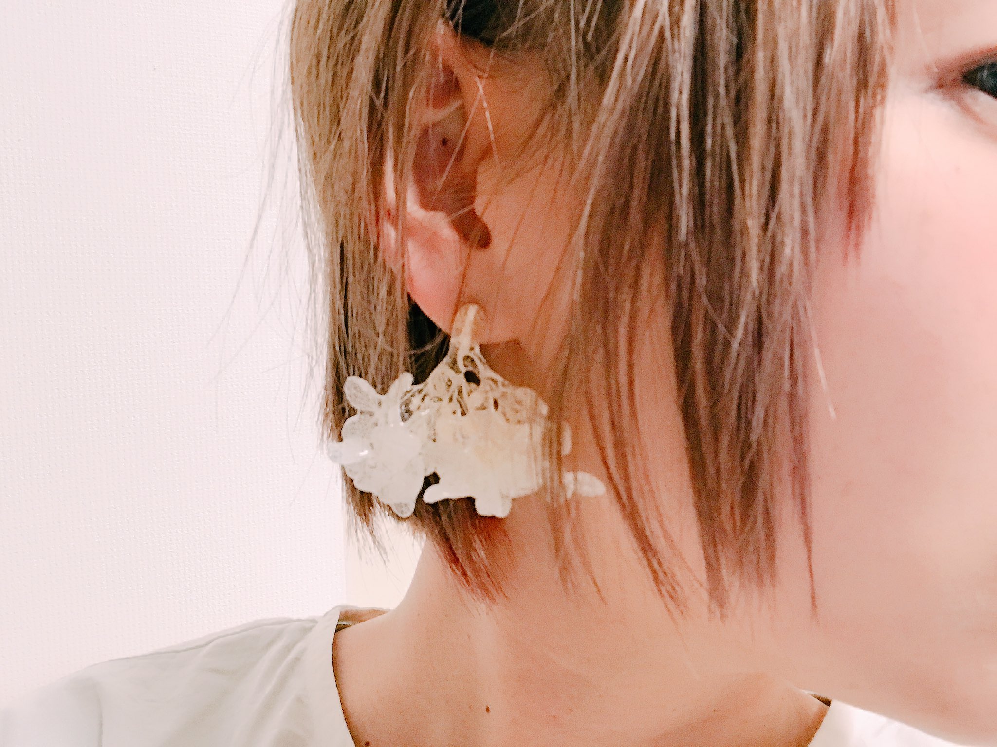 Twitter 上的 古性 のち アクセサリーブランド アルパカと花 の本物のアジサイを硬化したピアス をお友達いただいた 繊細なのに存在感がすごくて そのピアスどこの ってめっちゃ聞かれる すっごい可愛い Alpaca To Hana T Co Ora8mjywtj のちたび