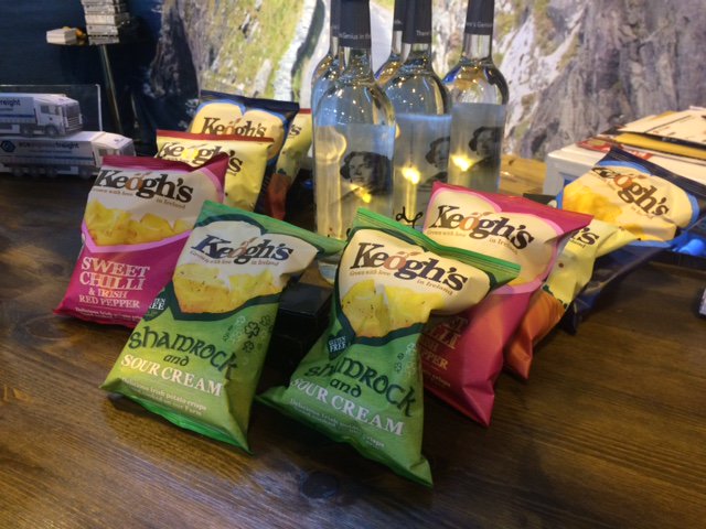 ACE_express's tweet image. Many thanks to @WildeWaterIrl for providing us with your refreshing Oscar Wilde Irish Spring water for our thirsty visitors @multimodal!!