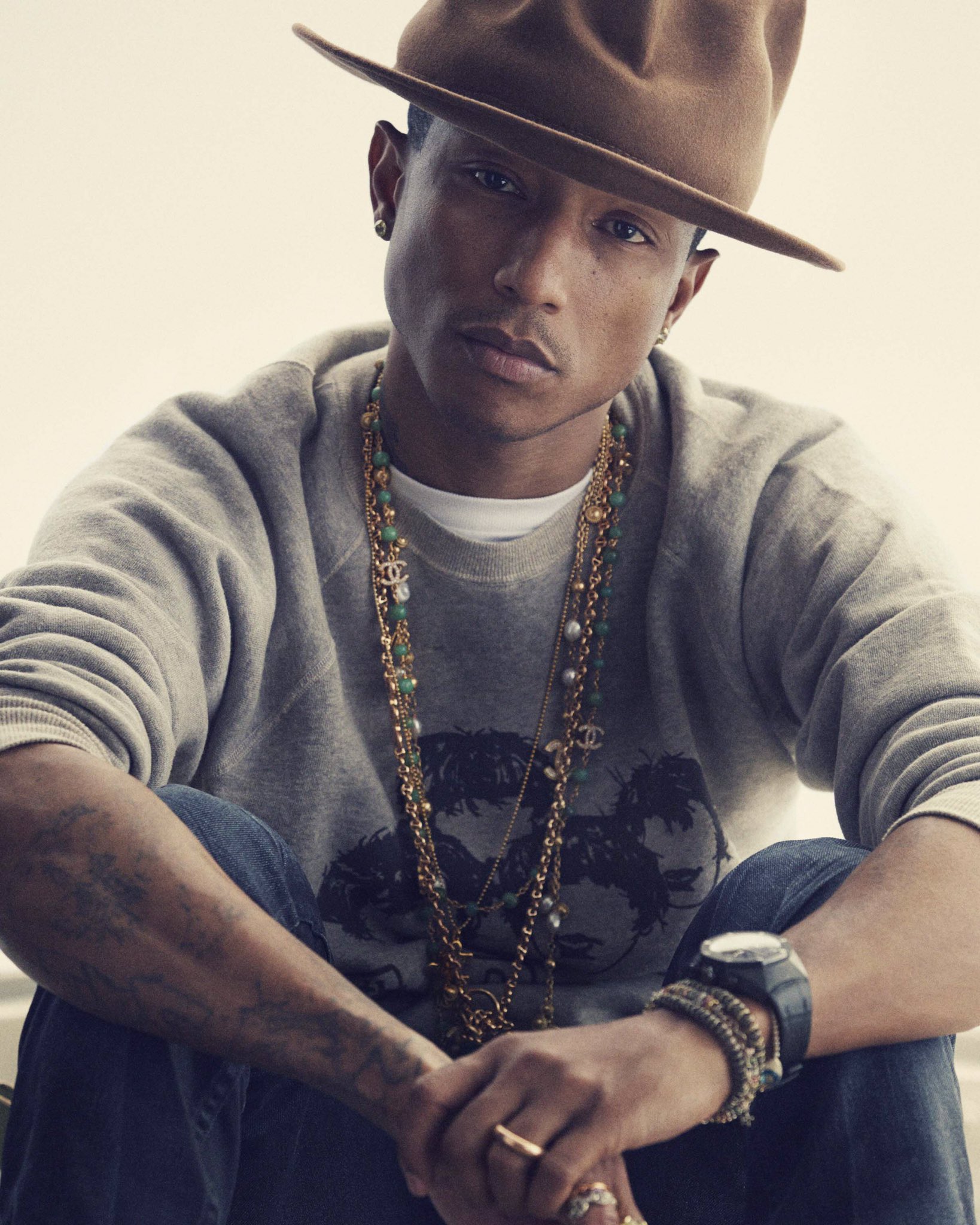 Happy birthday to Pharrell  Williams - he\s 44 today 