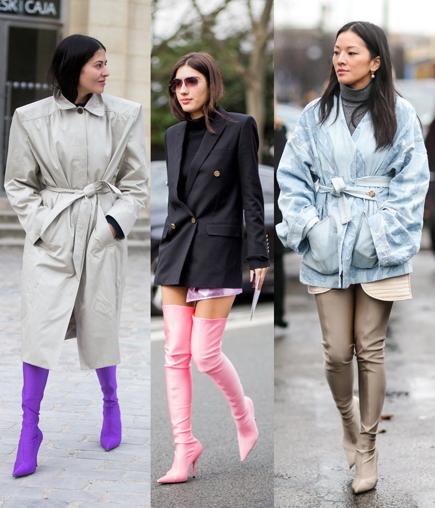 velvetmagazine's tweet photo. Son el máximo escalafón en la tendencia de botines estilo calcetín; hablamos de las botas tipo malla elástica de @BALENCIAGA. #VelvetTrend https://t.co/gWzYkDsZvy