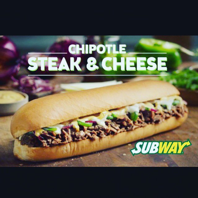 GrandviewHwySub's tweet photo. Try the chipotle steak and cheese sub #subwaygrandview #vancouverbc #Steak #lunchbreak #Dinner https://t.co/ITcGVJ5tU3