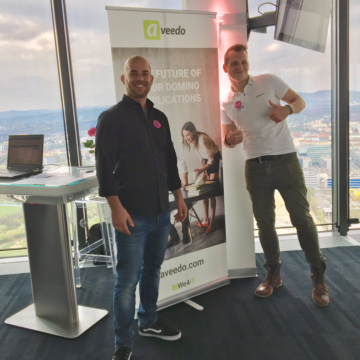 Roland_JAAI's tweet image. Mit #Watson und #aveedo bei der #IBMConnect Nachlese im thirtyfive in #Wien /with @PeerOhneT